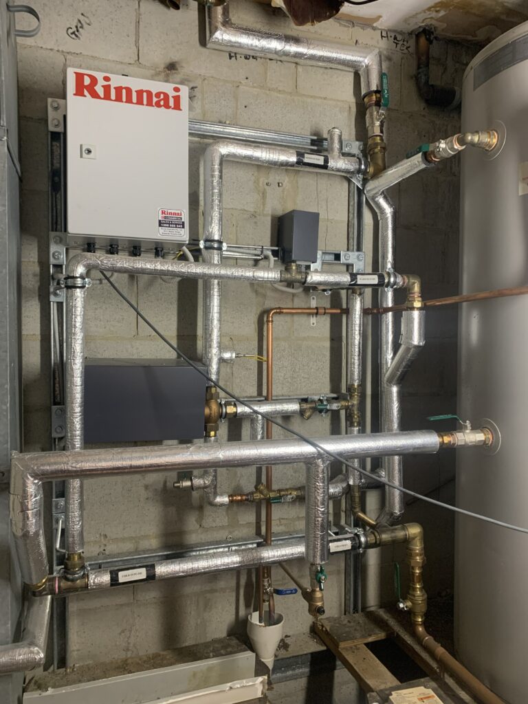 Rinnai Warm water System installed in a nursing home